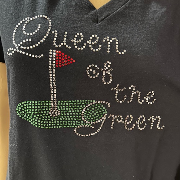 “Queen of the Green” Tee-shirt sz M - Picture 4 of 7